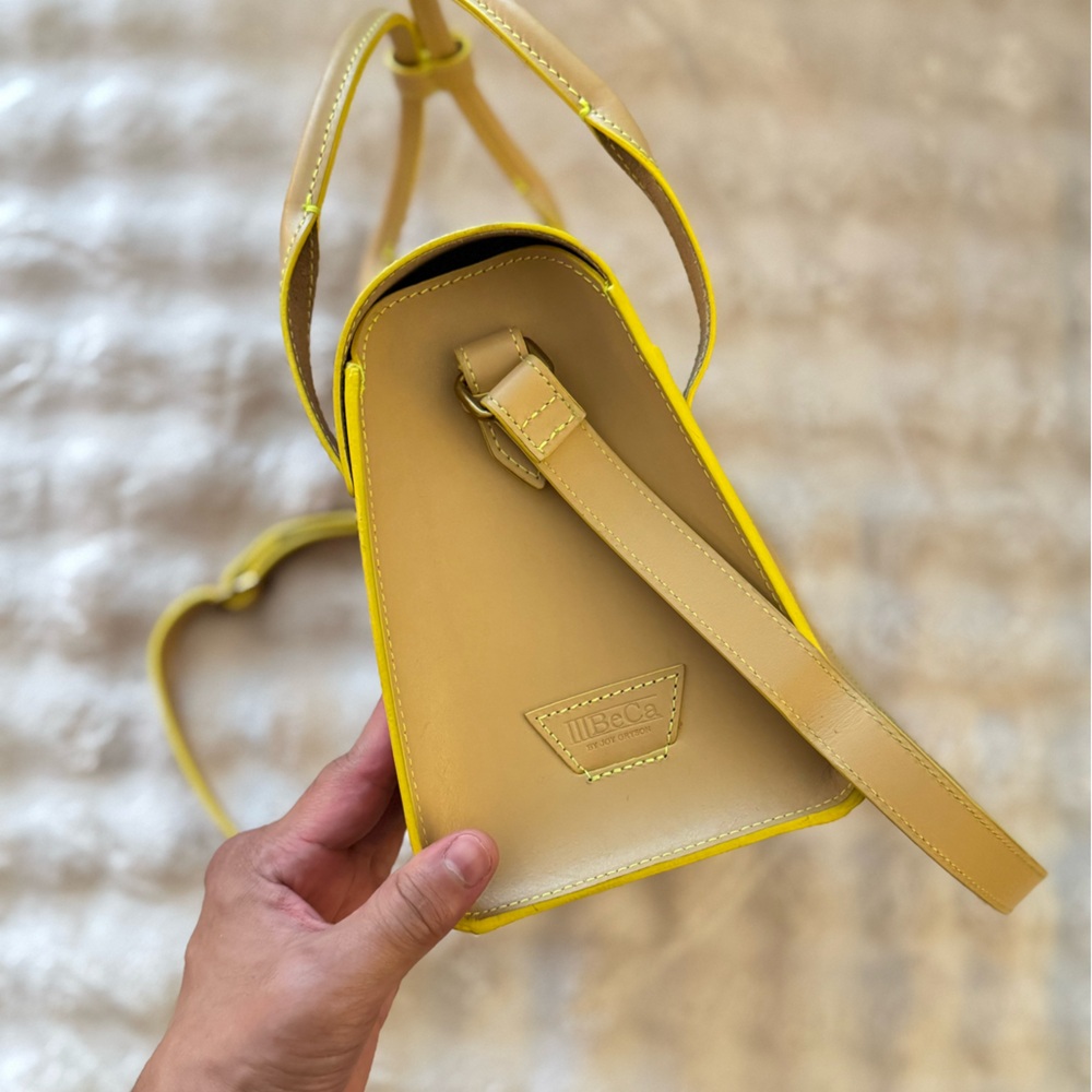 Tan Leather Shoulder Bag - Picture 2 of 5